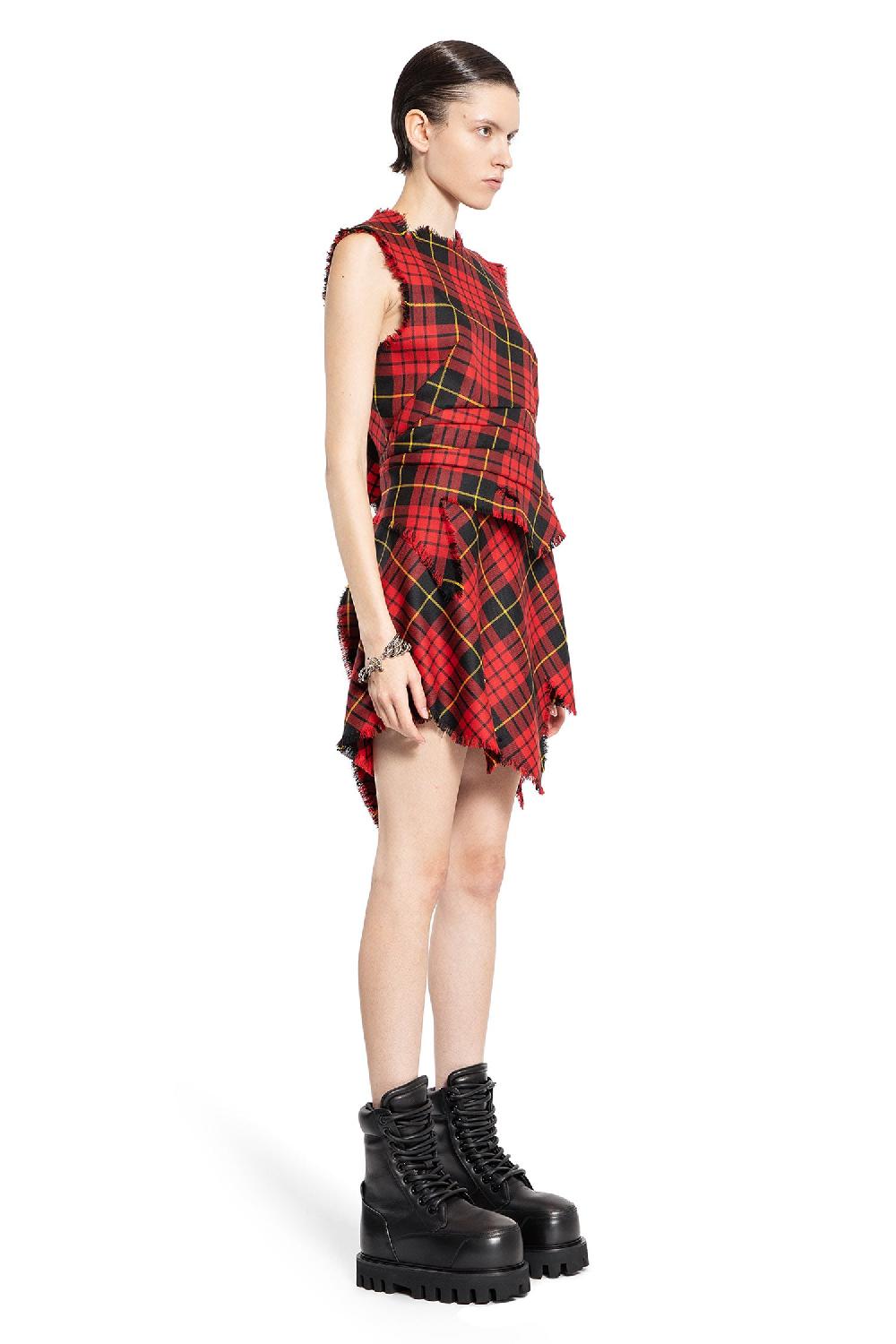 Antonioli ALEXANDER MCQUEEN WOMAN RED DRESSES Sottocosto