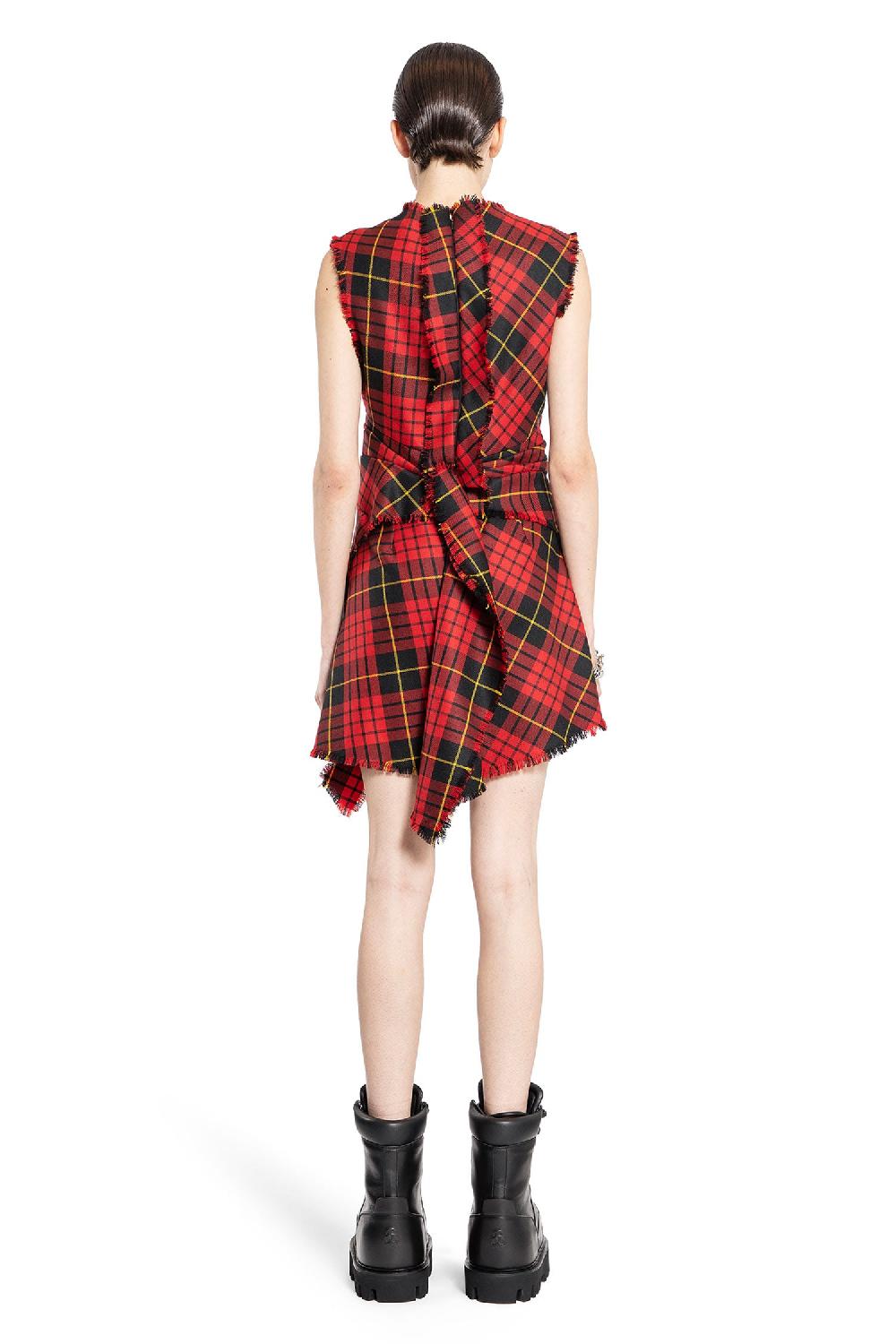 Antonioli ALEXANDER MCQUEEN WOMAN RED DRESSES Sottocosto