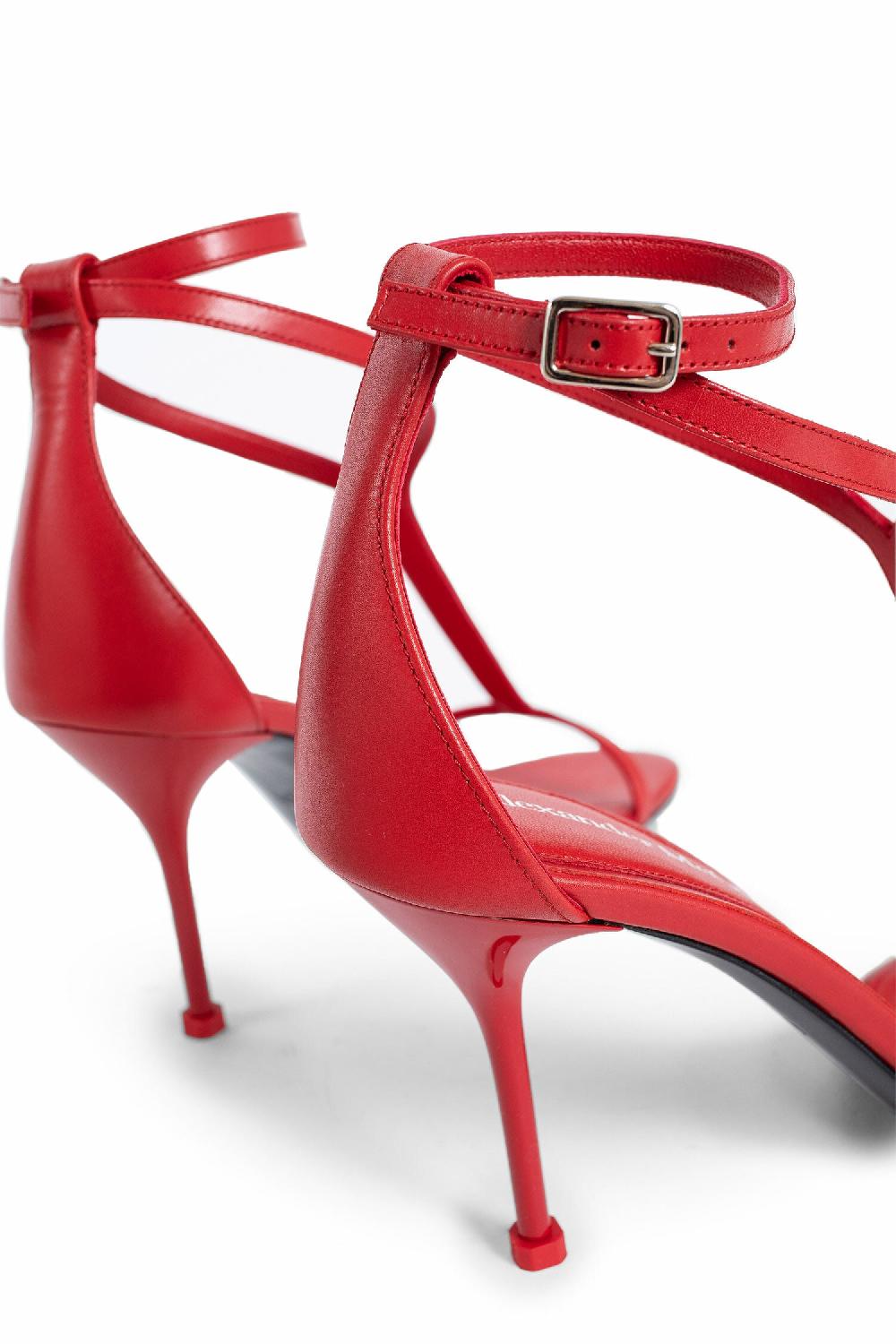 Antonioli ALEXANDER MCQUEEN WOMAN RED SANDALS & SLIDES Convenienza