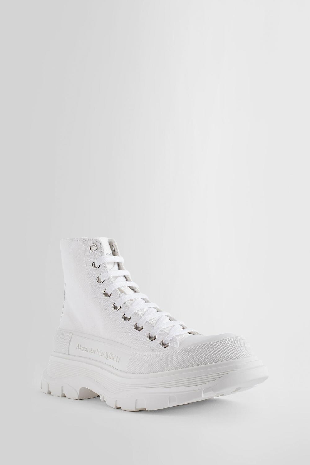 Antonioli ALEXANDER MCQUEEN WOMAN WHITE BOOTS Sconto