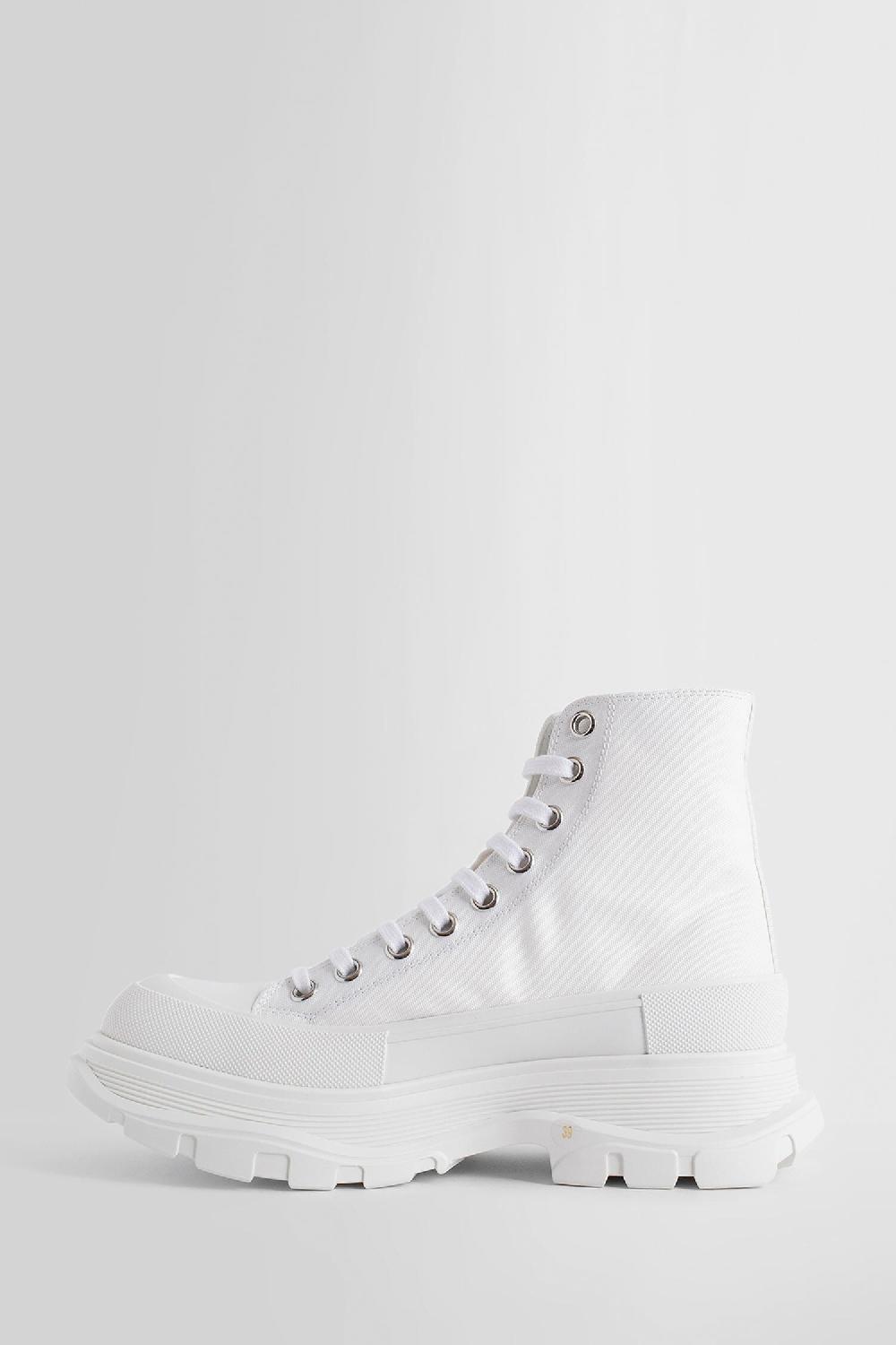 Antonioli ALEXANDER MCQUEEN WOMAN WHITE BOOTS Sconto