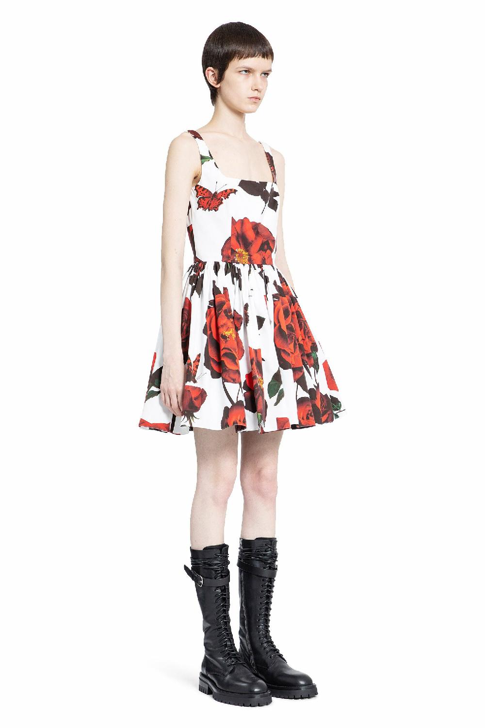 Antonioli ALEXANDER MCQUEEN WOMAN WHITE DRESSES Offerta