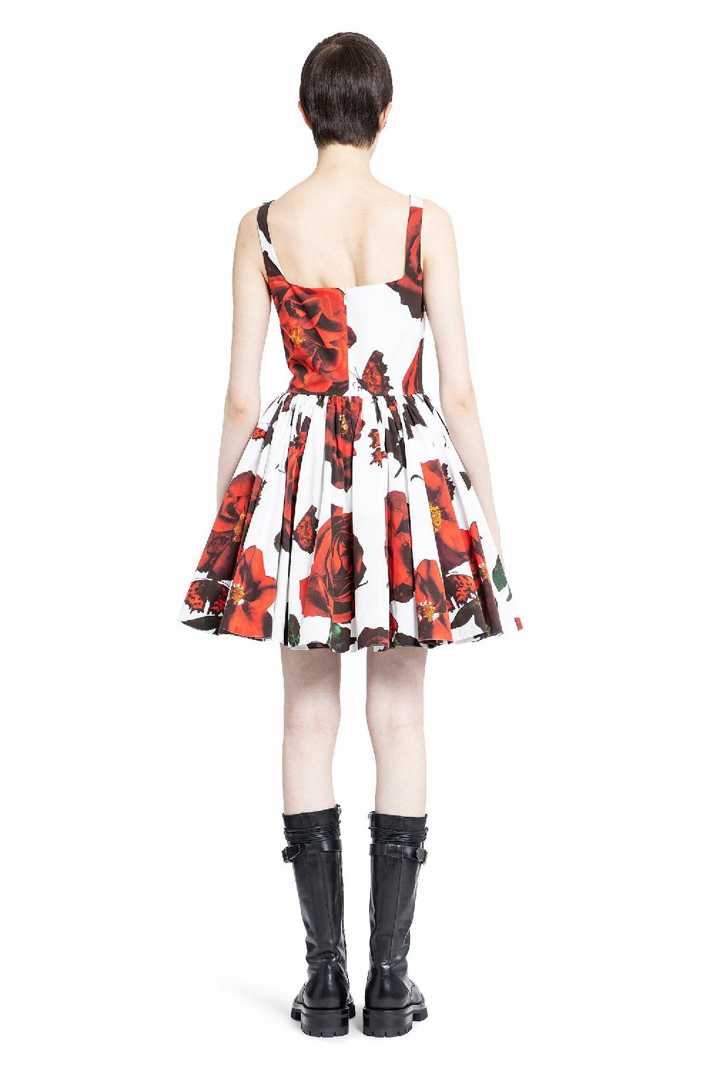 Antonioli ALEXANDER MCQUEEN WOMAN WHITE DRESSES Offerta