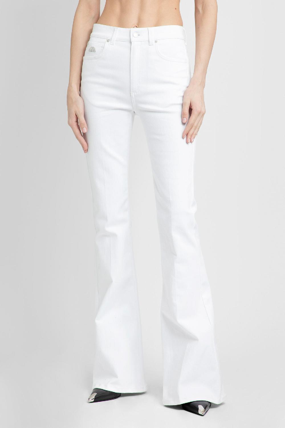 Antonioli ALEXANDER MCQUEEN WOMAN WHITE JEANS Economico