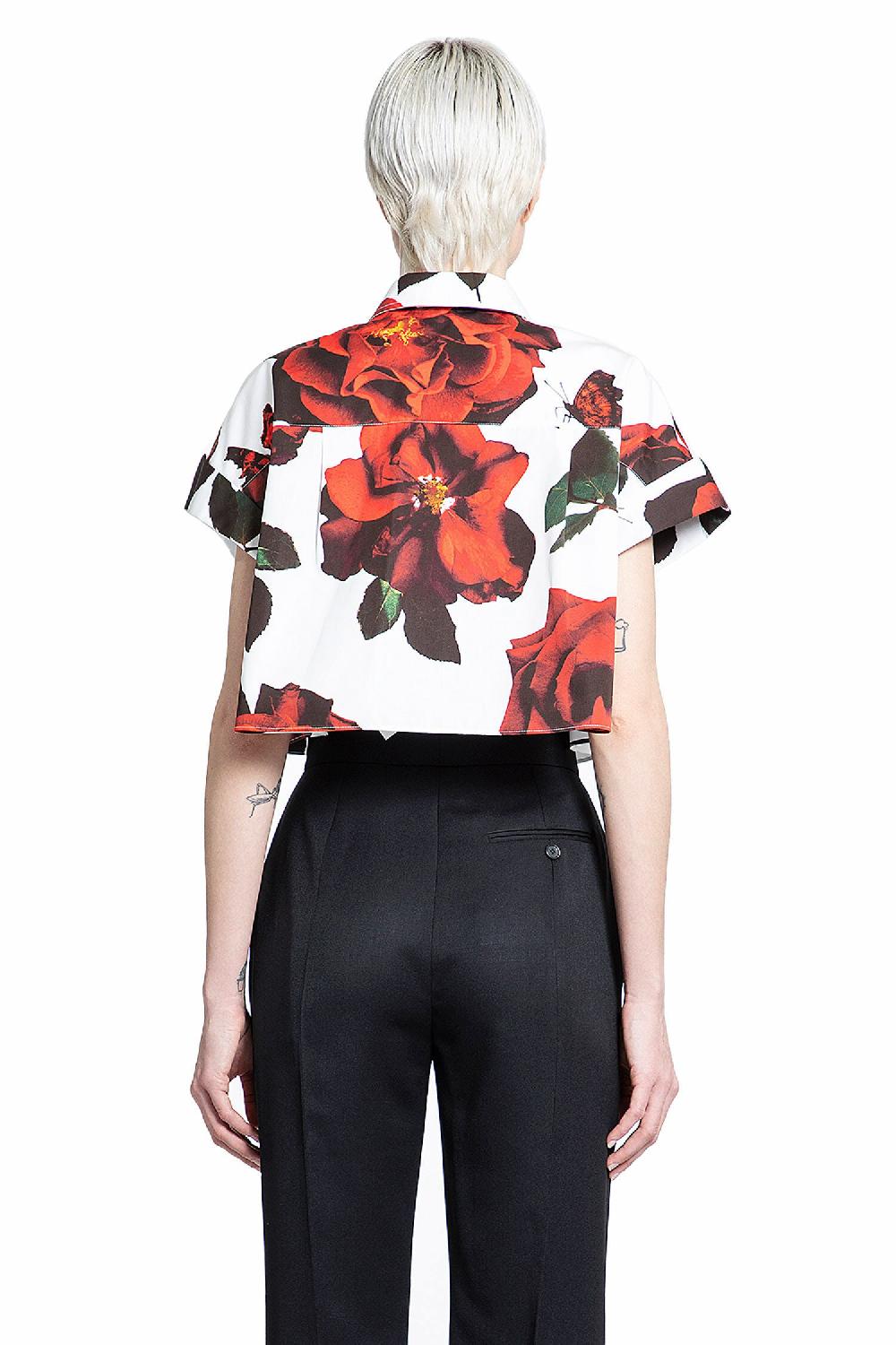 Antonioli ALEXANDER MCQUEEN WOMAN WHITE SHIRTS Online