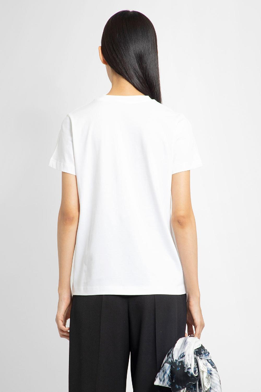 Antonioli ALEXANDER MCQUEEN WOMAN WHITE T-SHIRTS & TANK TOPS Saldi Di Fabbrica