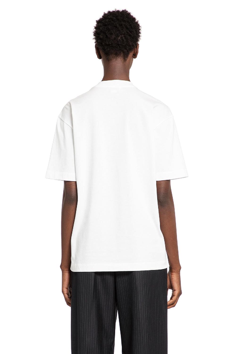 Antonioli ALEXANDER MCQUEEN WOMAN WHITE T-SHIRTS & TANK TOPS I Più Venduti