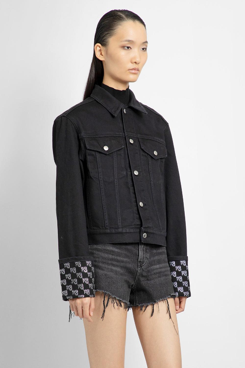 Antonioli ALEXANDER WANG WOMAN BLACK JACKETS Italia