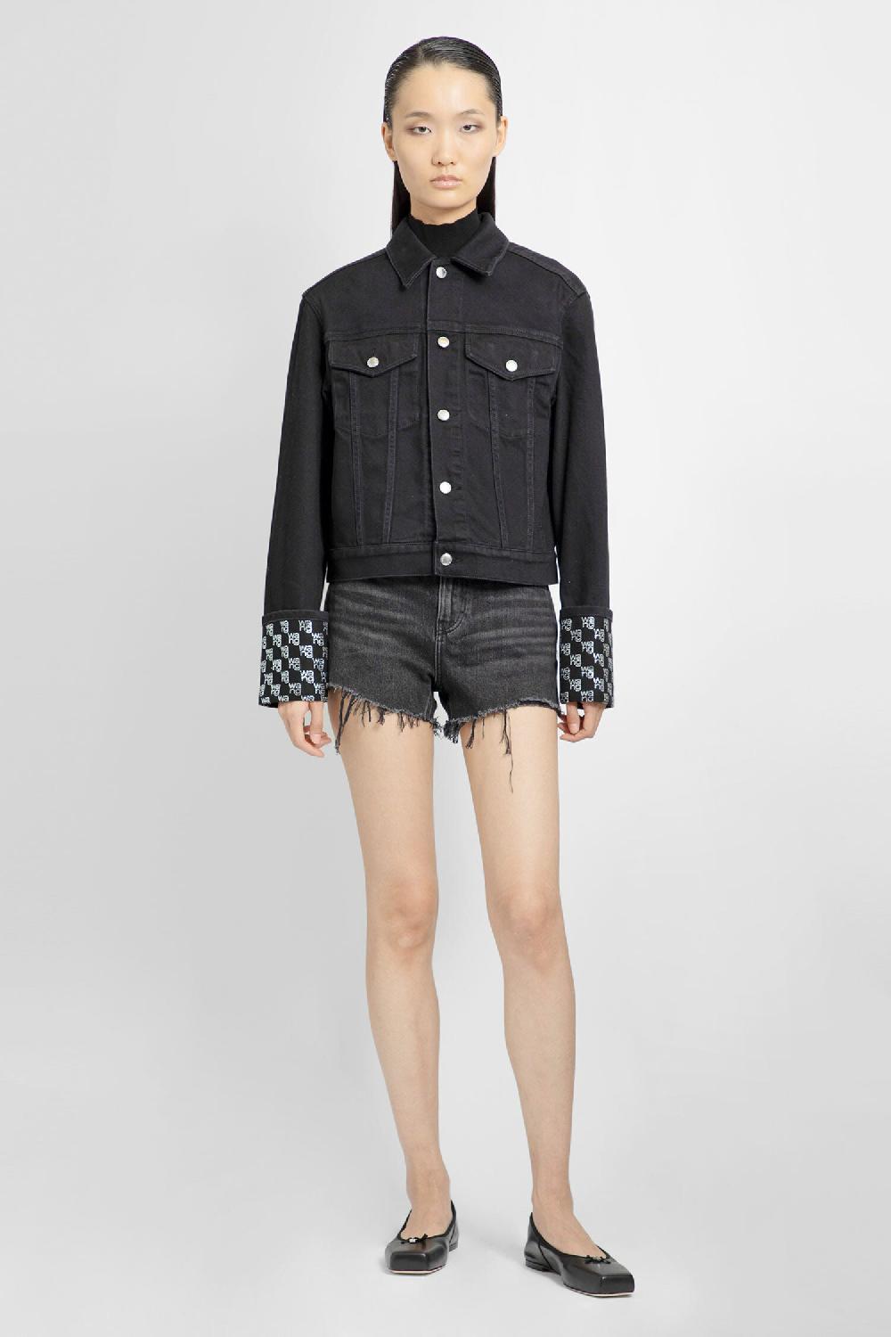 Antonioli ALEXANDER WANG WOMAN BLACK JACKETS Italia