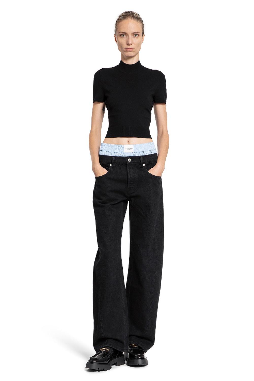 Antonioli ALEXANDER WANG WOMAN BLACK JEANS 2025
