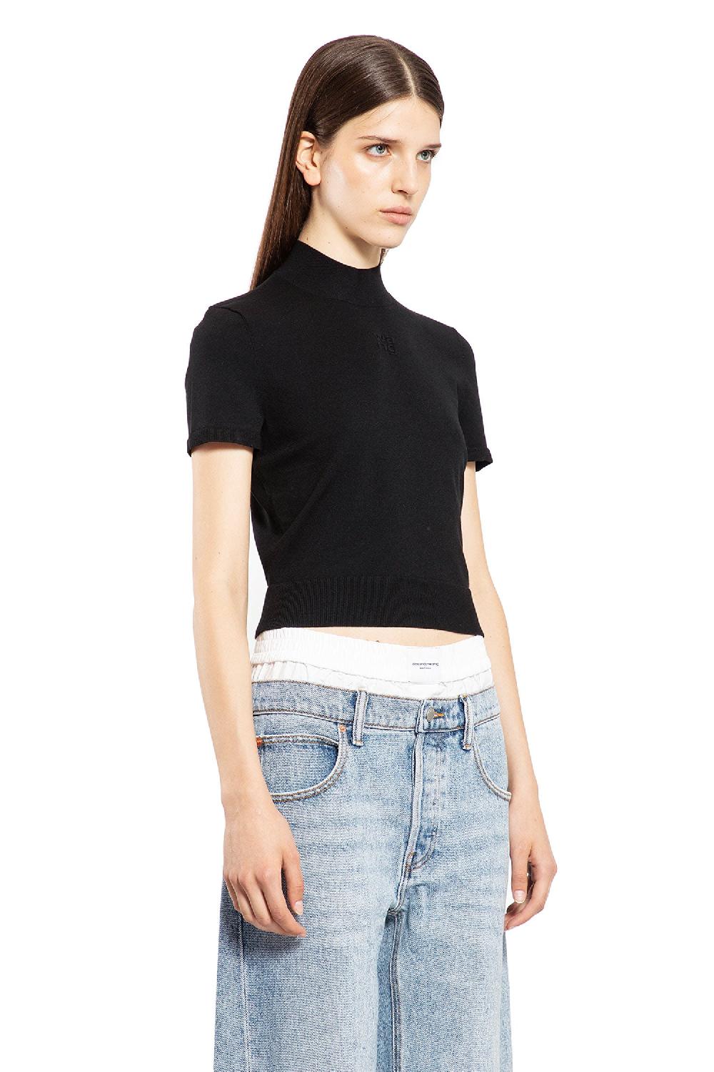Antonioli ALEXANDER WANG WOMAN BLACK TOPS Affare Del Giorno