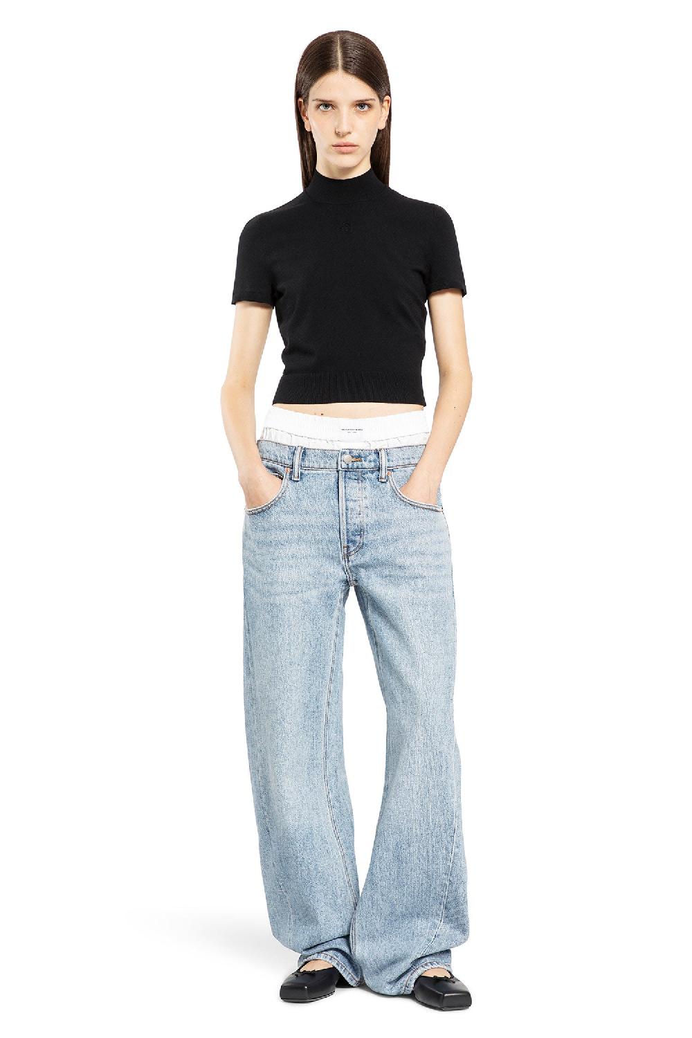 Antonioli ALEXANDER WANG WOMAN BLACK TOPS Affare Del Giorno