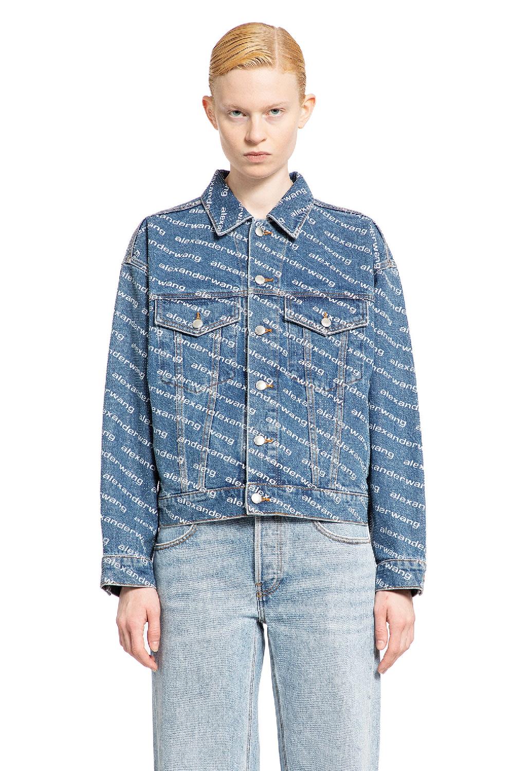 Antonioli ALEXANDER WANG WOMAN BLUE JACKETS Sottocosto