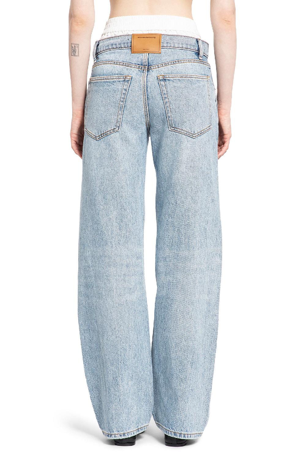 Antonioli ALEXANDER WANG WOMAN BLUE JEANS Convenienza