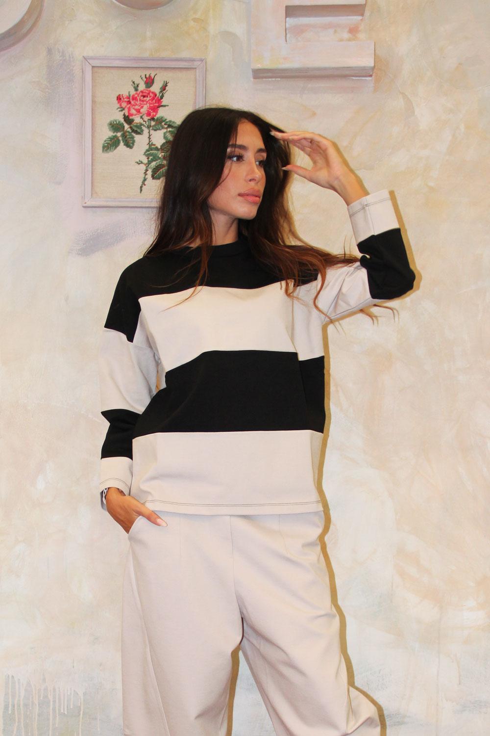 ROSÈ A POIS Maneskin Blusa Saldi