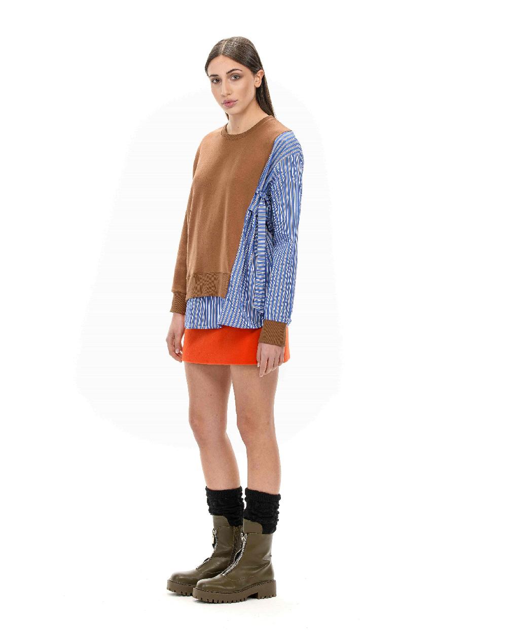 ROSÈ A POIS MARINETTE Felpa camicia Online