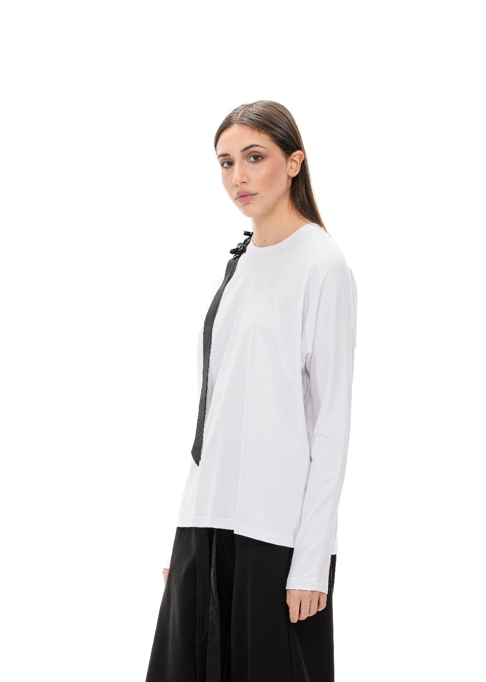 ROSÈ A POIS BLOOM T-shirt con dettaglio 2025