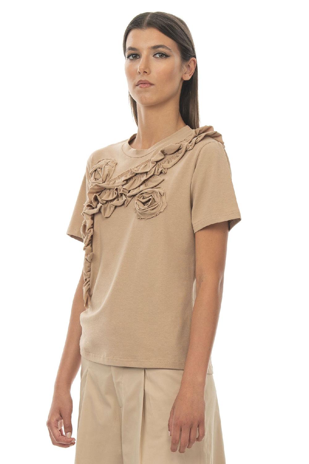 ROSÈ A POIS Jasmine T-shirt Nuovo