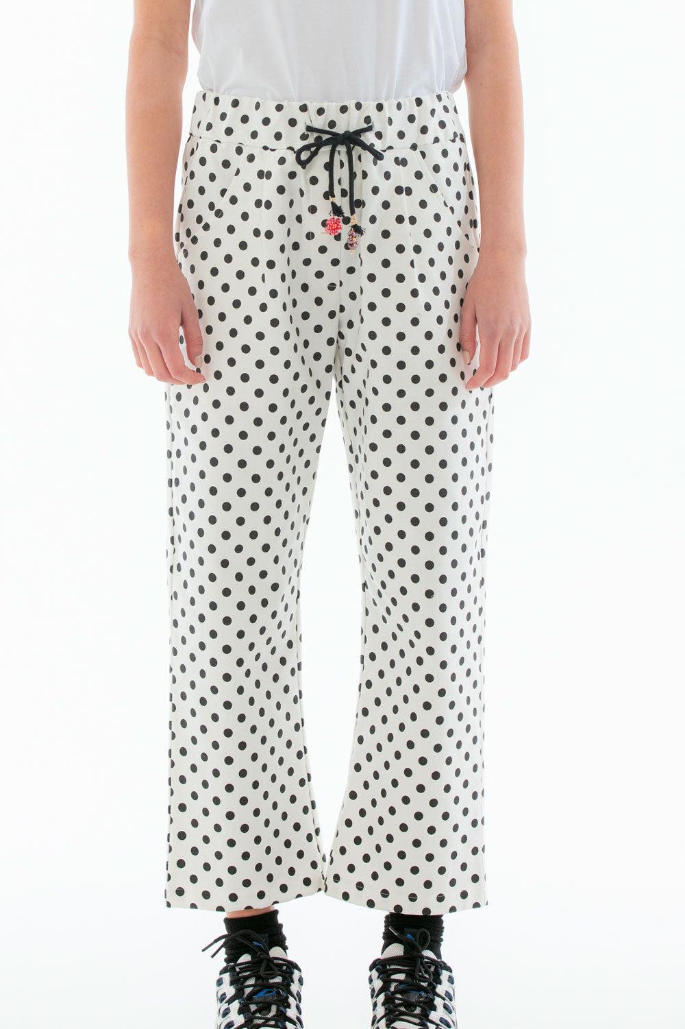 ROSÈ A POIS Mago di Oz Pantalone Pois Spedizione Gratuita