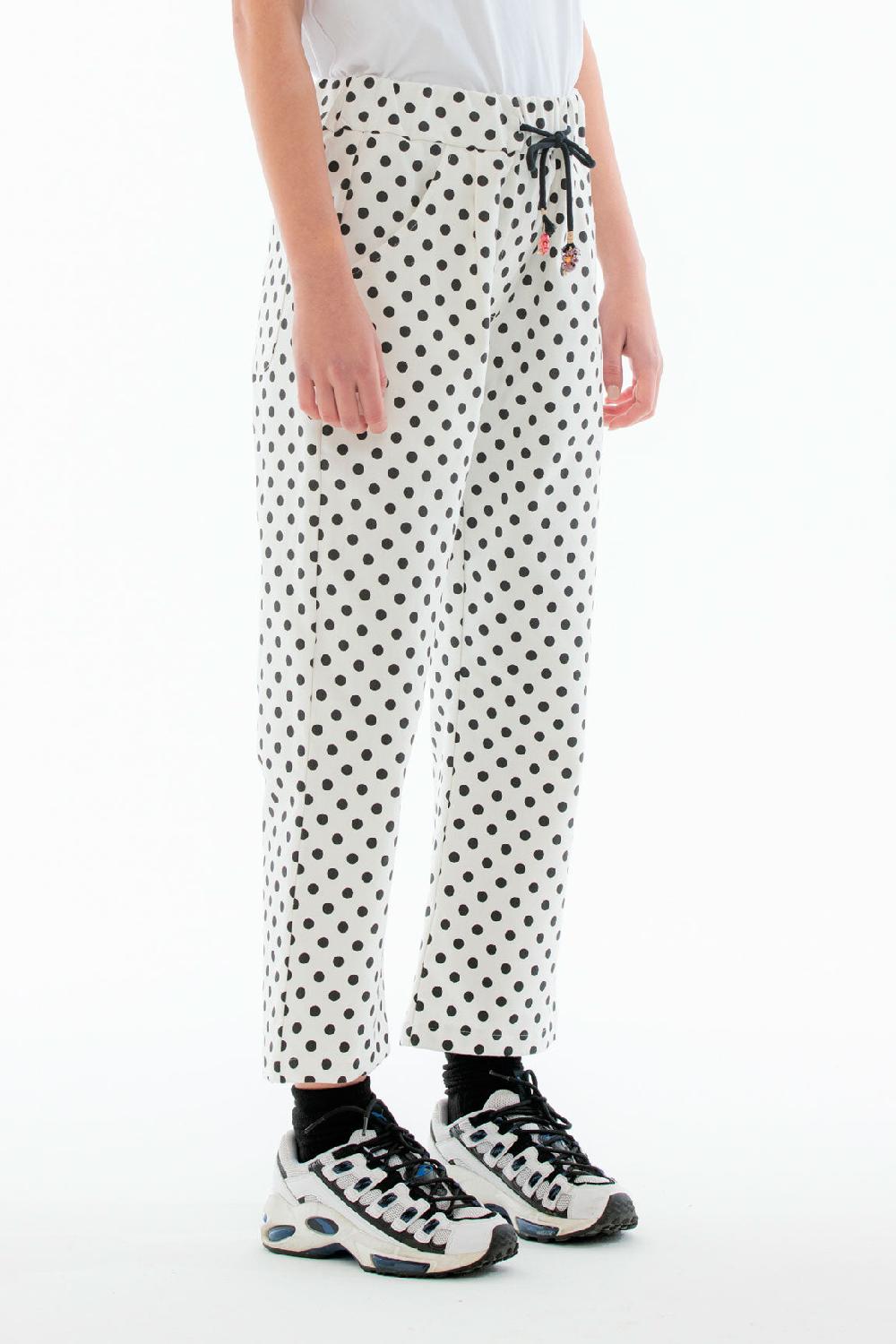 ROSÈ A POIS Mago di Oz Pantalone Pois Spedizione Gratuita