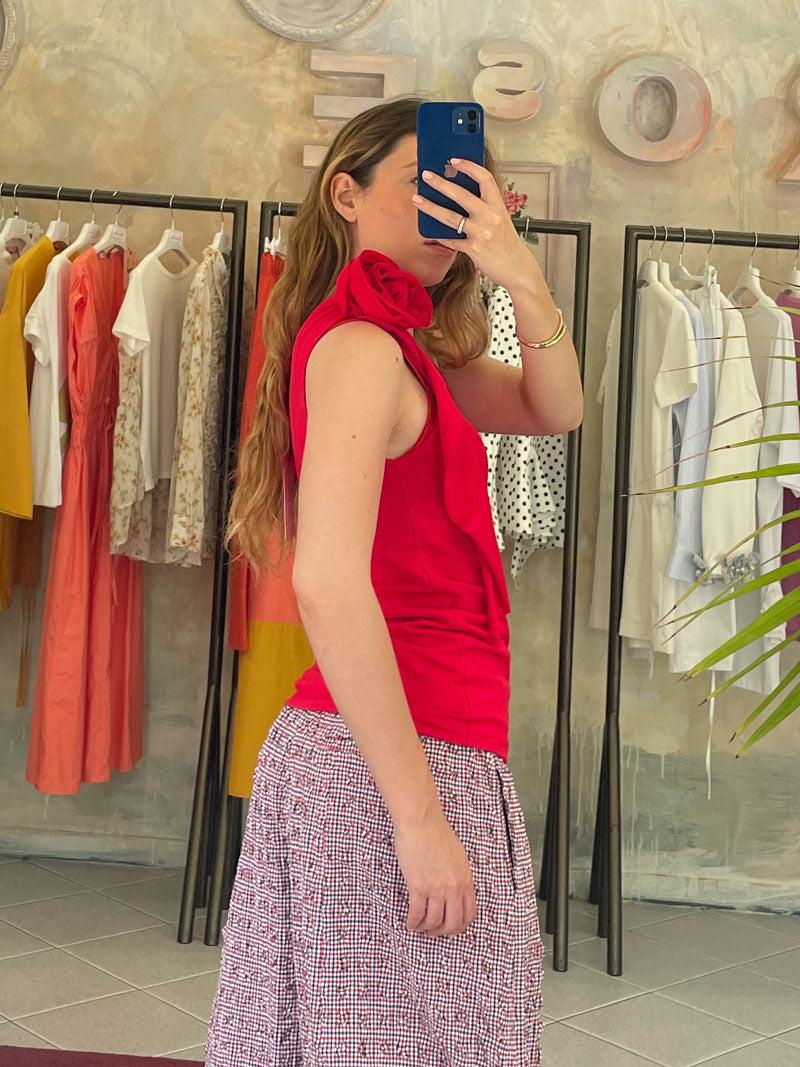 ROSÈ A POIS Winnie The Pooh Top Pezzi Unici