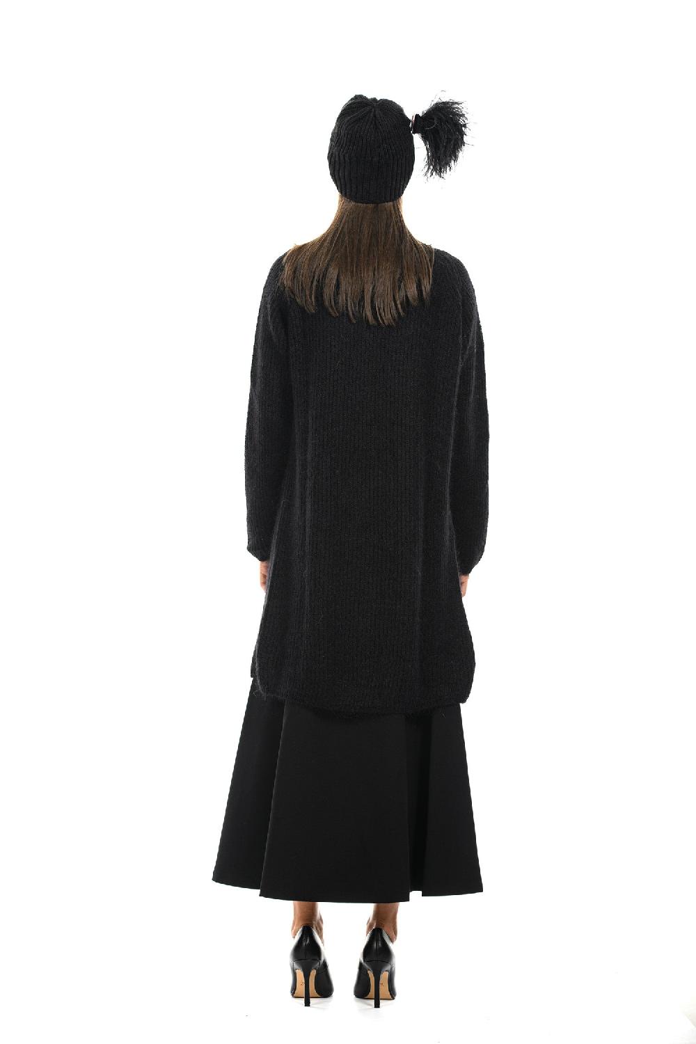 ROSÈ A POIS PRISCILLA Cardigan mohair Soddisfazione Garantita