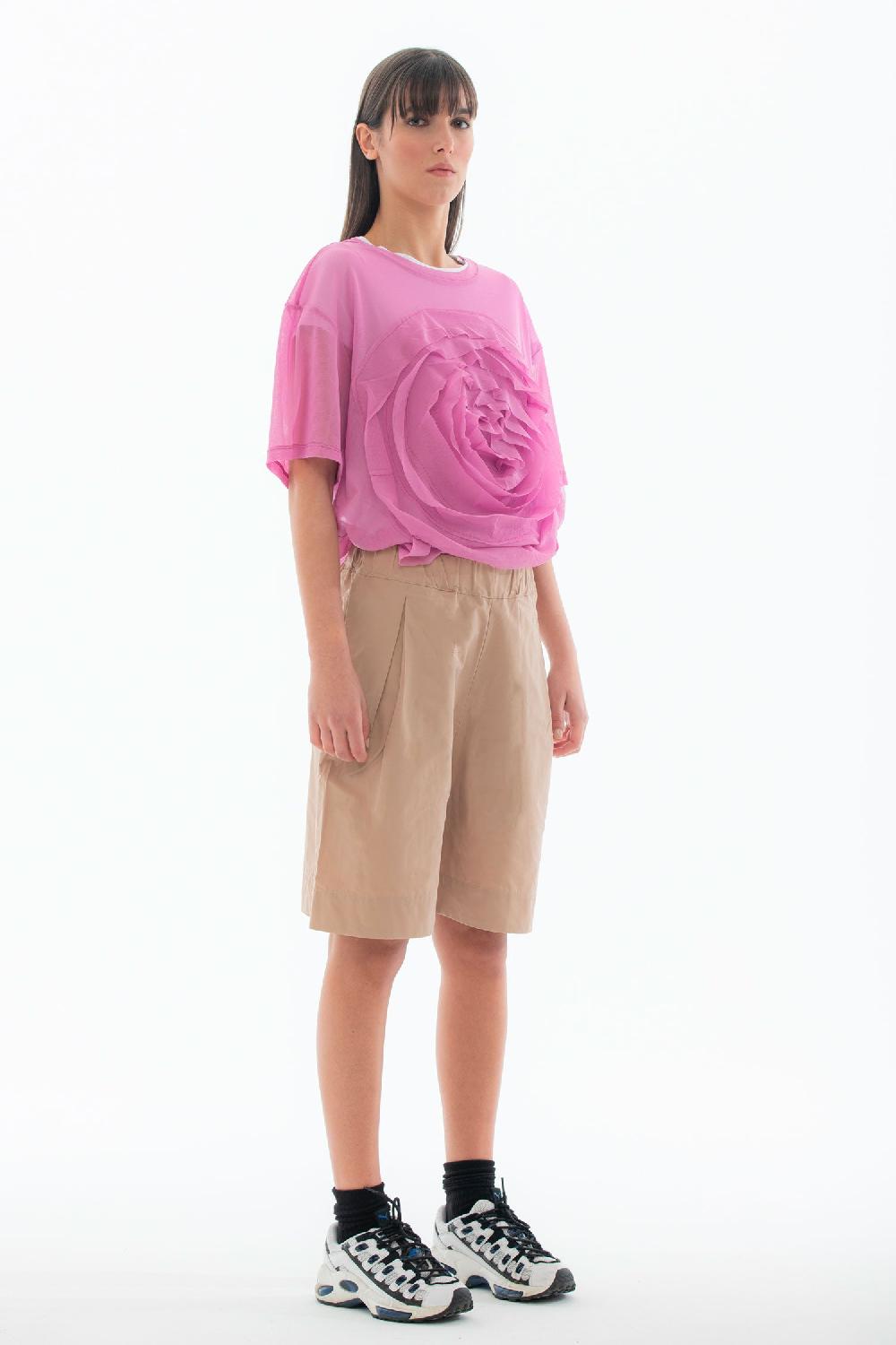 ROSÈ A POIS Peggy T-shirt Rosa Acquista Ora