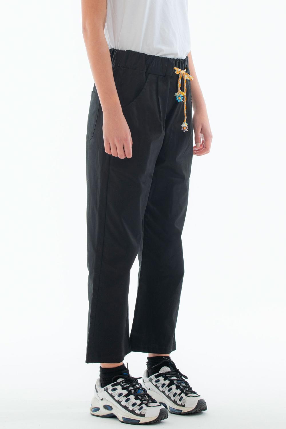 ROSÈ A POIS Mago di Oz Pantalone Nero Economico