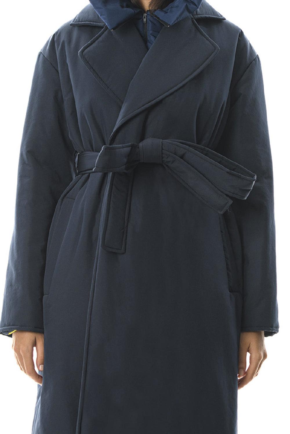 ROSÈ A POIS TEODORA Trench imbottito Moda