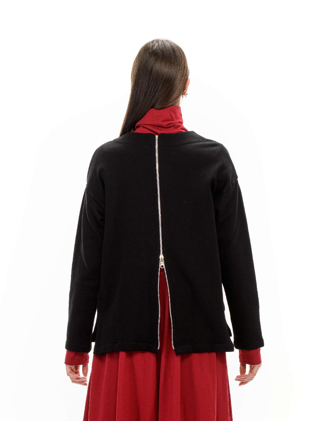 ROSÈ A POIS PIUMETTA Cardigan nero Italia