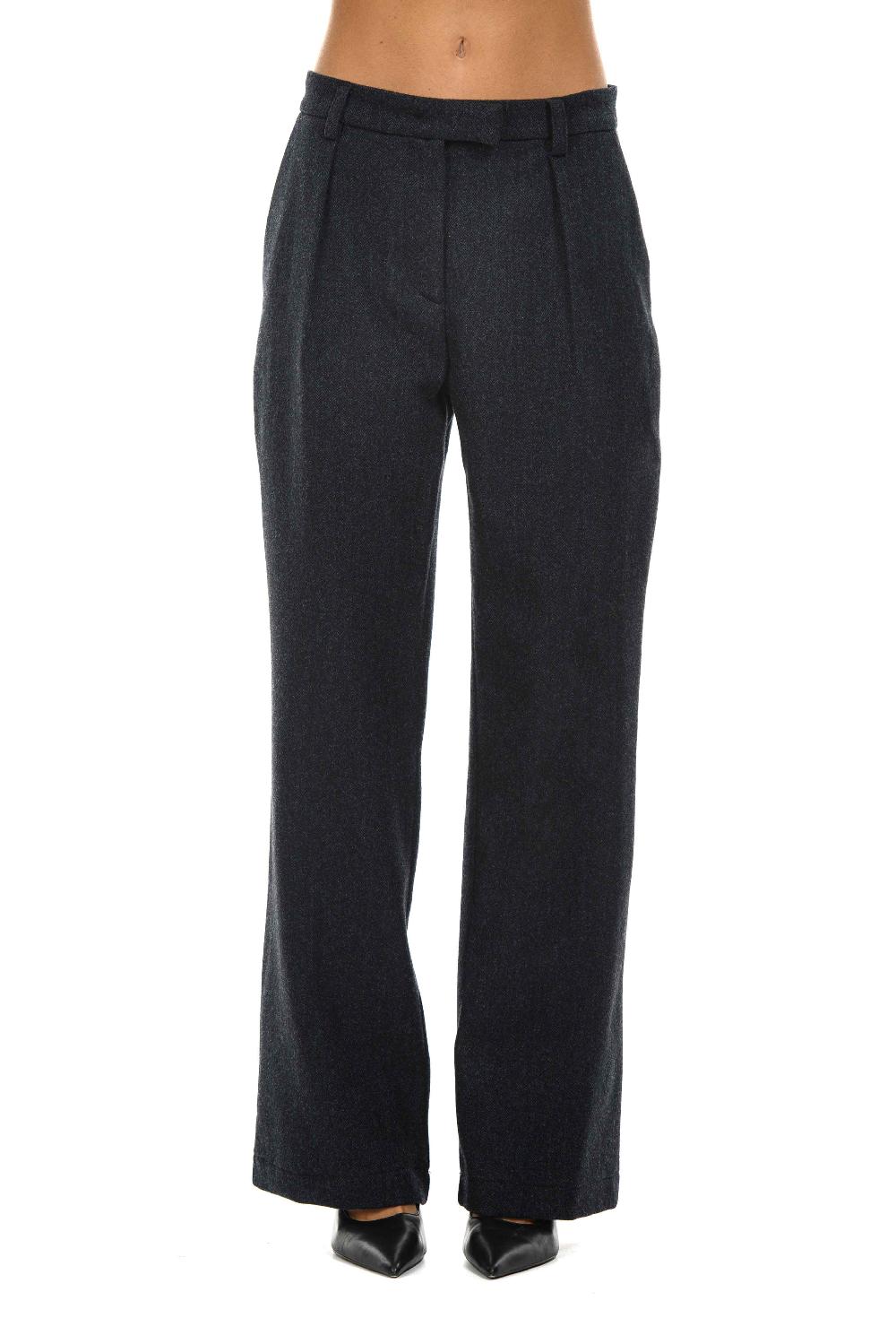 ROSÈ A POIS BING Pantalone in pura lana Spedizione Gratuita