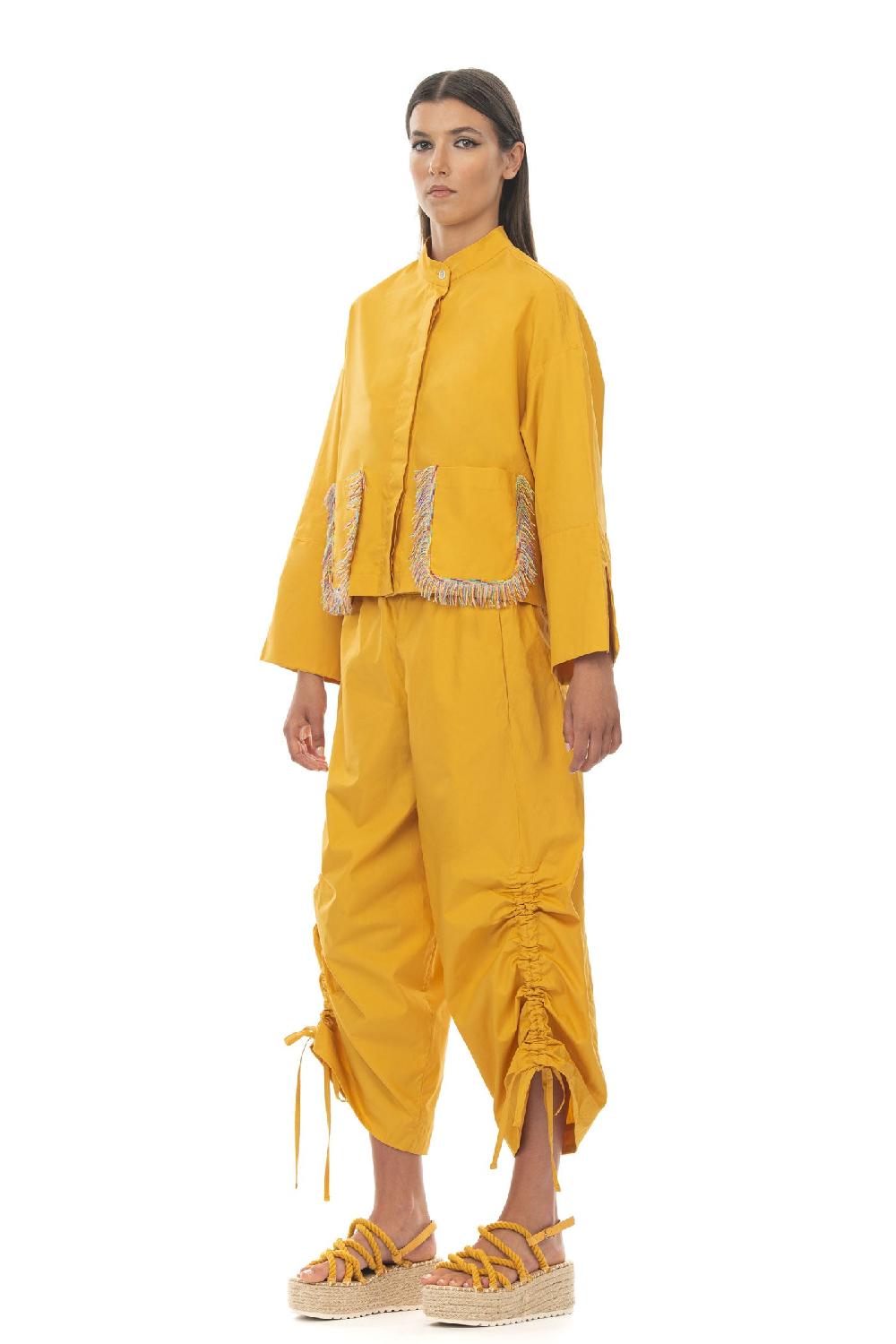 ROSÈ A POIS Ranocchio Pantalone Giallo Promozione Limitata