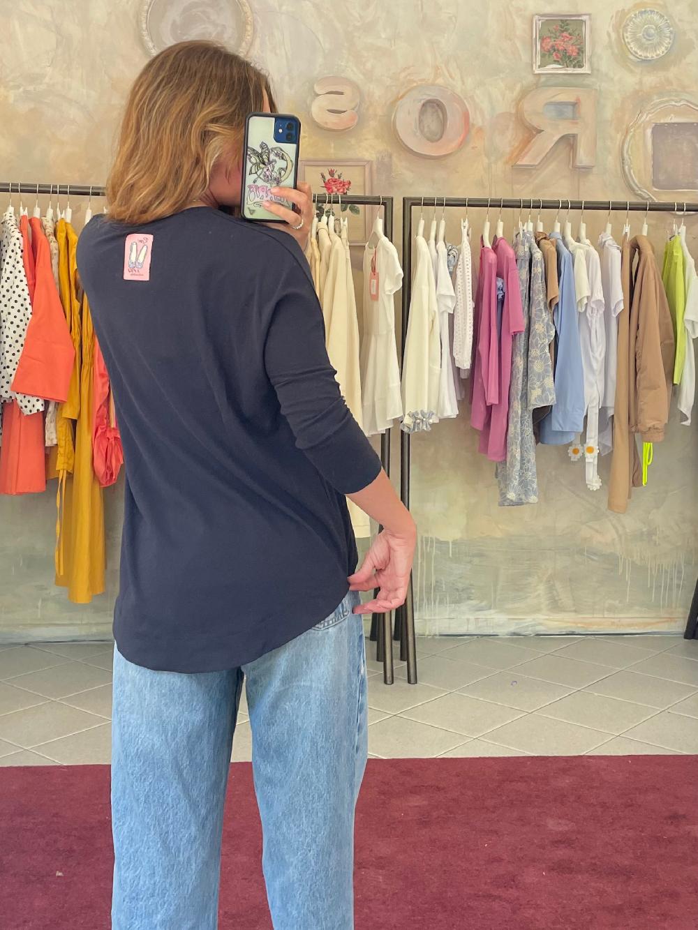 ROSÈ A POIS Carina T-shirt Soddisfazione Garantita