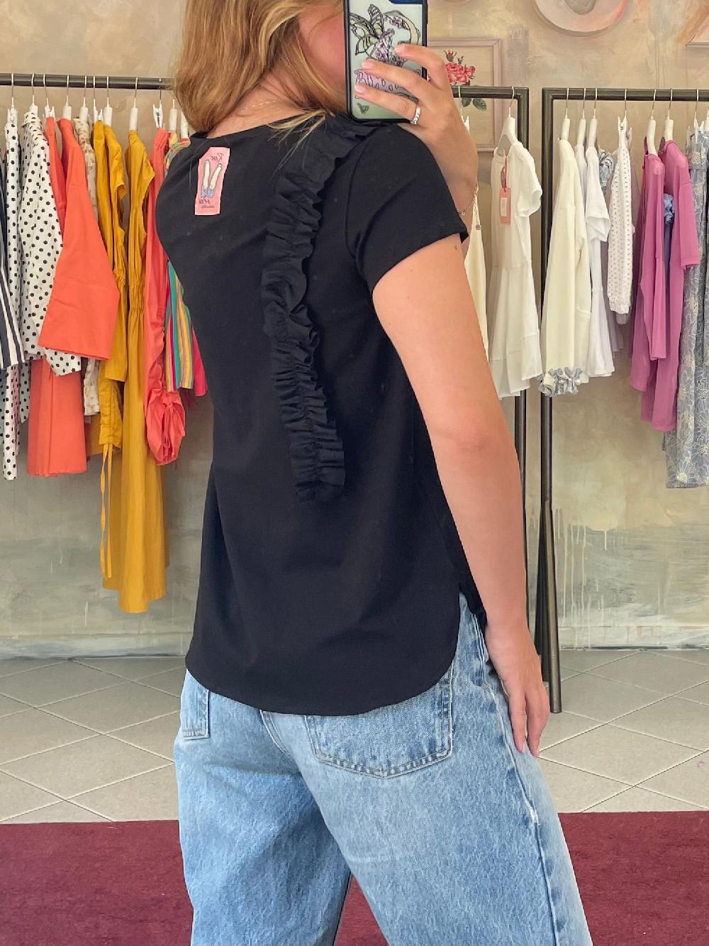 ROSÈ A POIS Fiordaliso T-shirt Negozi Online