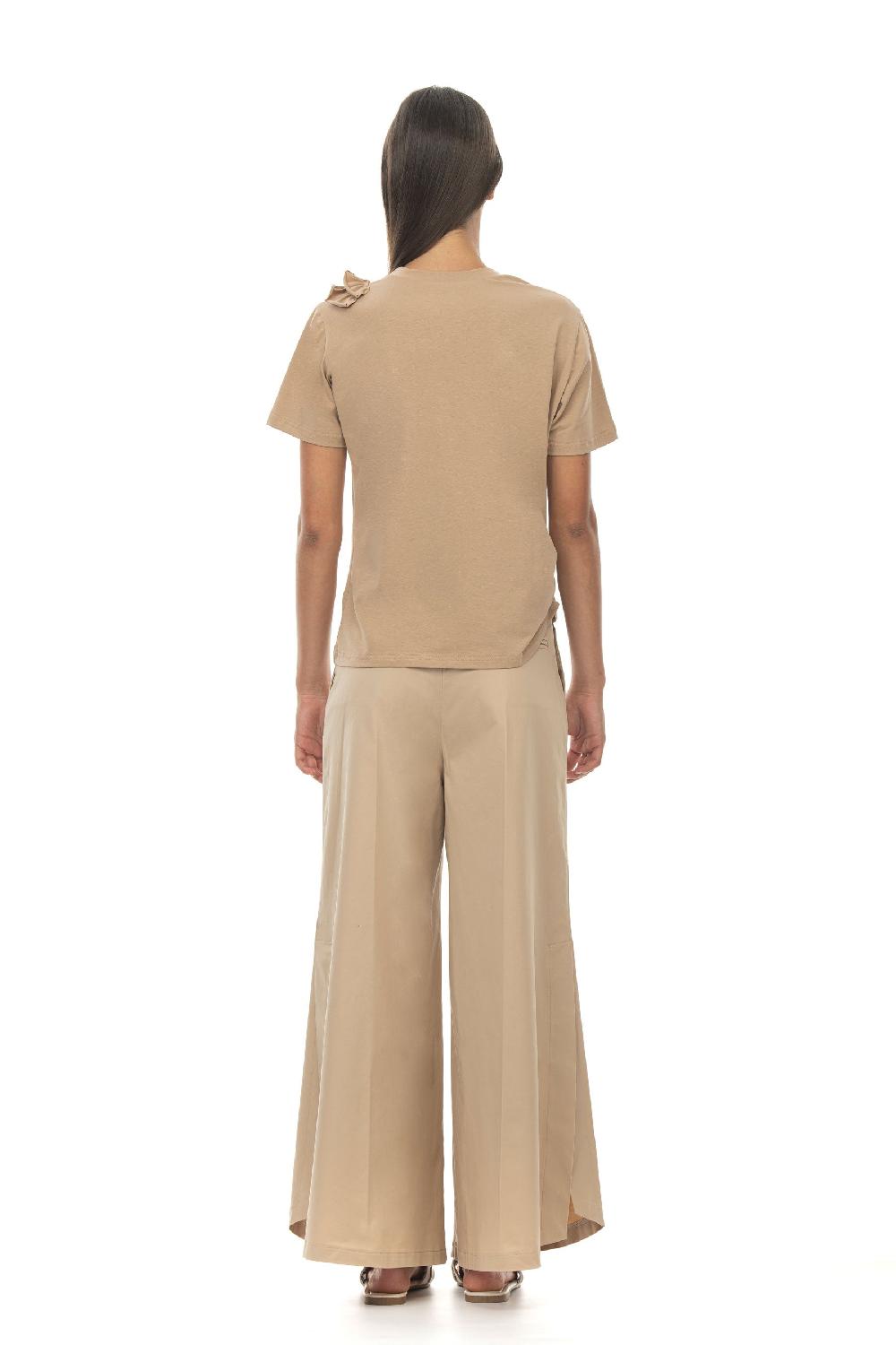 ROSÈ A POIS Jasmine T-shirt sabbia Italia