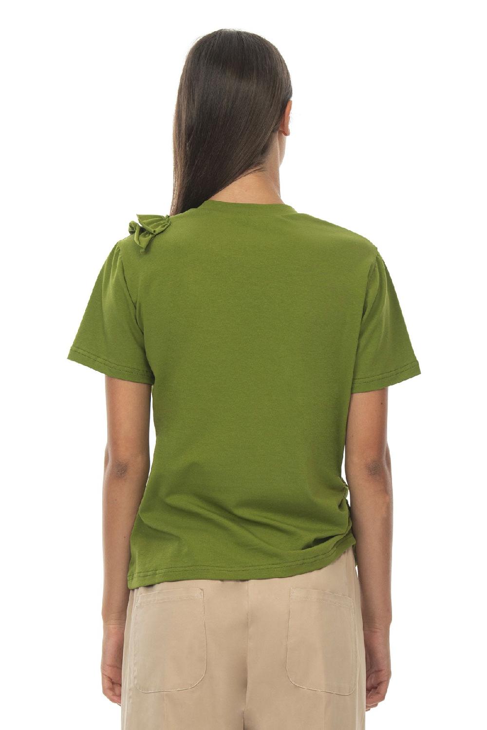 ROSÈ A POIS Jasmine T-shirt Verde Promozione