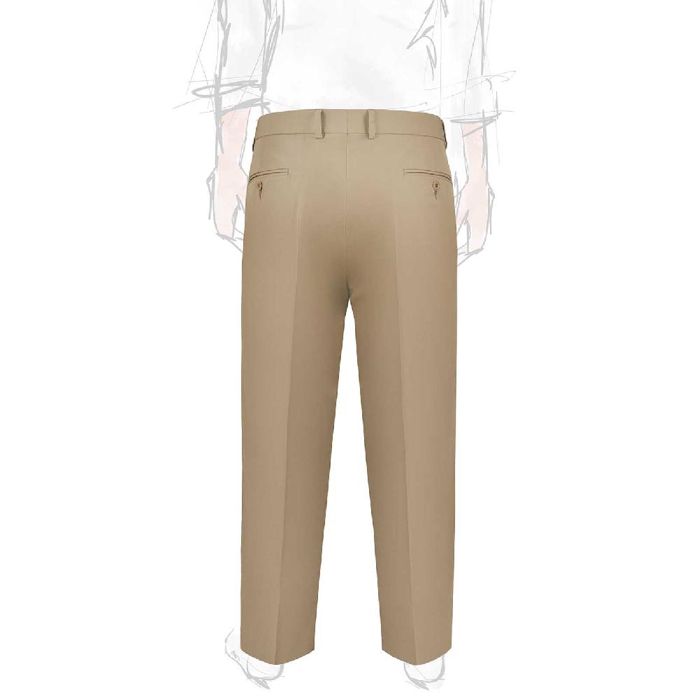Rubinacci Vintage archive pantalone in cotone beige Qualità Garantita