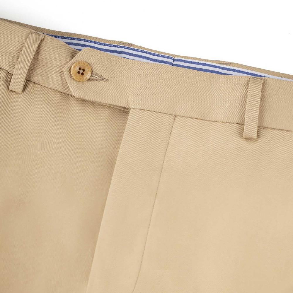 Rubinacci Vintage archive pantalone in cotone beige Qualità Garantita