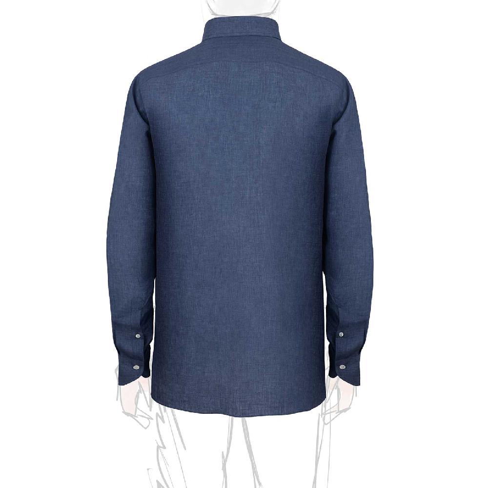 Rubinacci Vintage archive camicia in lino jeans Convenienza