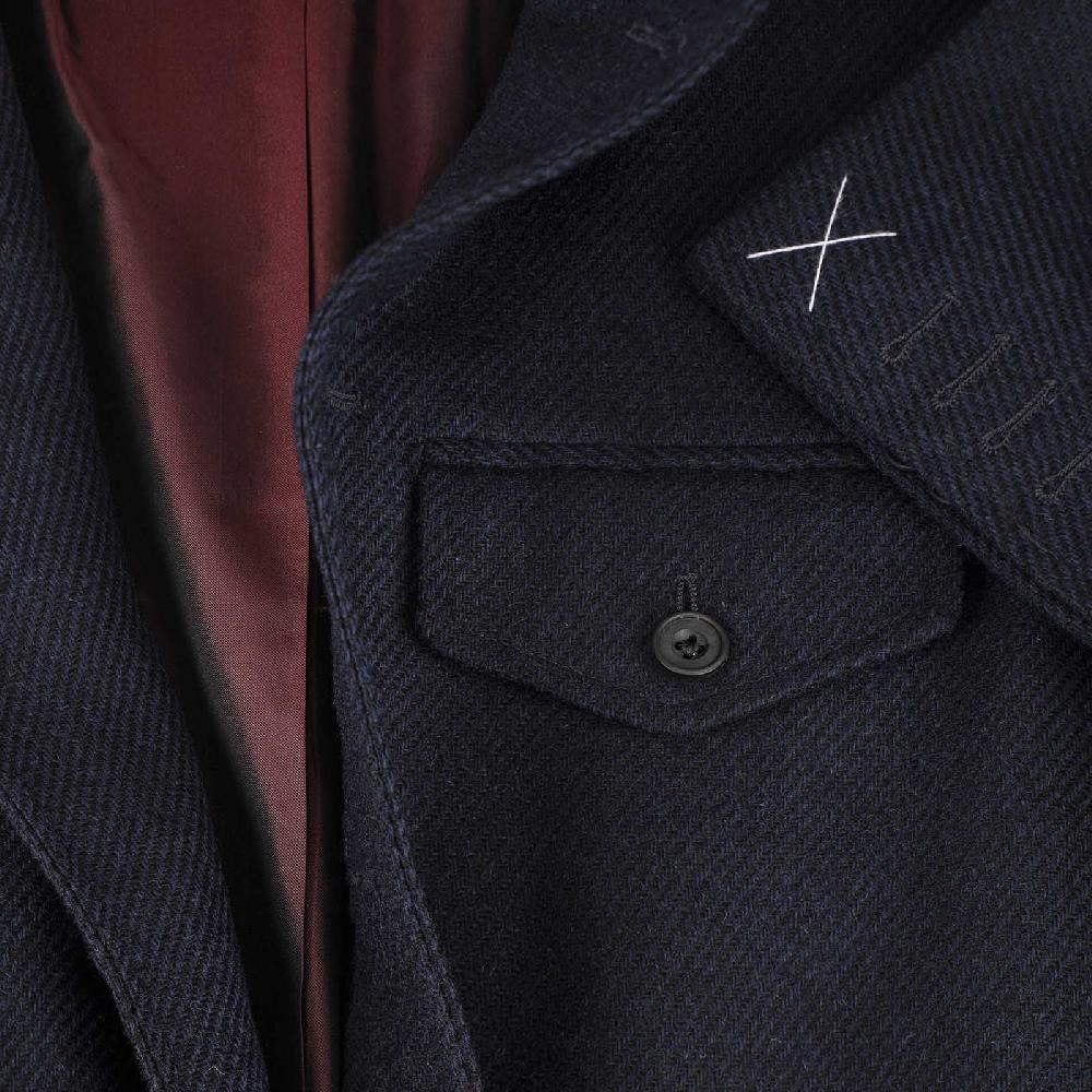Rubinacci Vintage archive giacca Stefano blu In Vendita