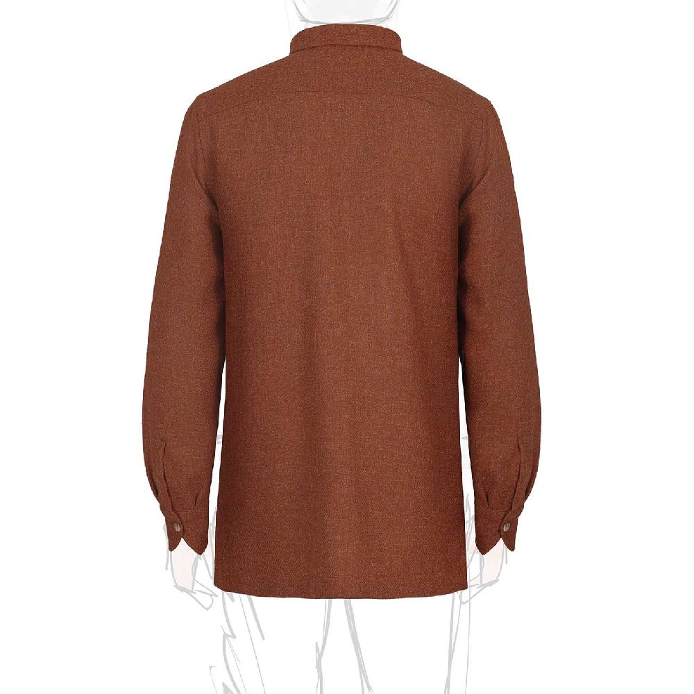 Rubinacci Vintage archive sahariana in lana ruggine Saldi