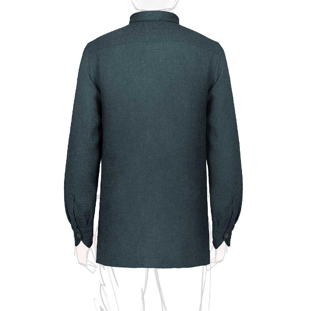 Rubinacci Vintage archive sahariana in lana verde Offerte