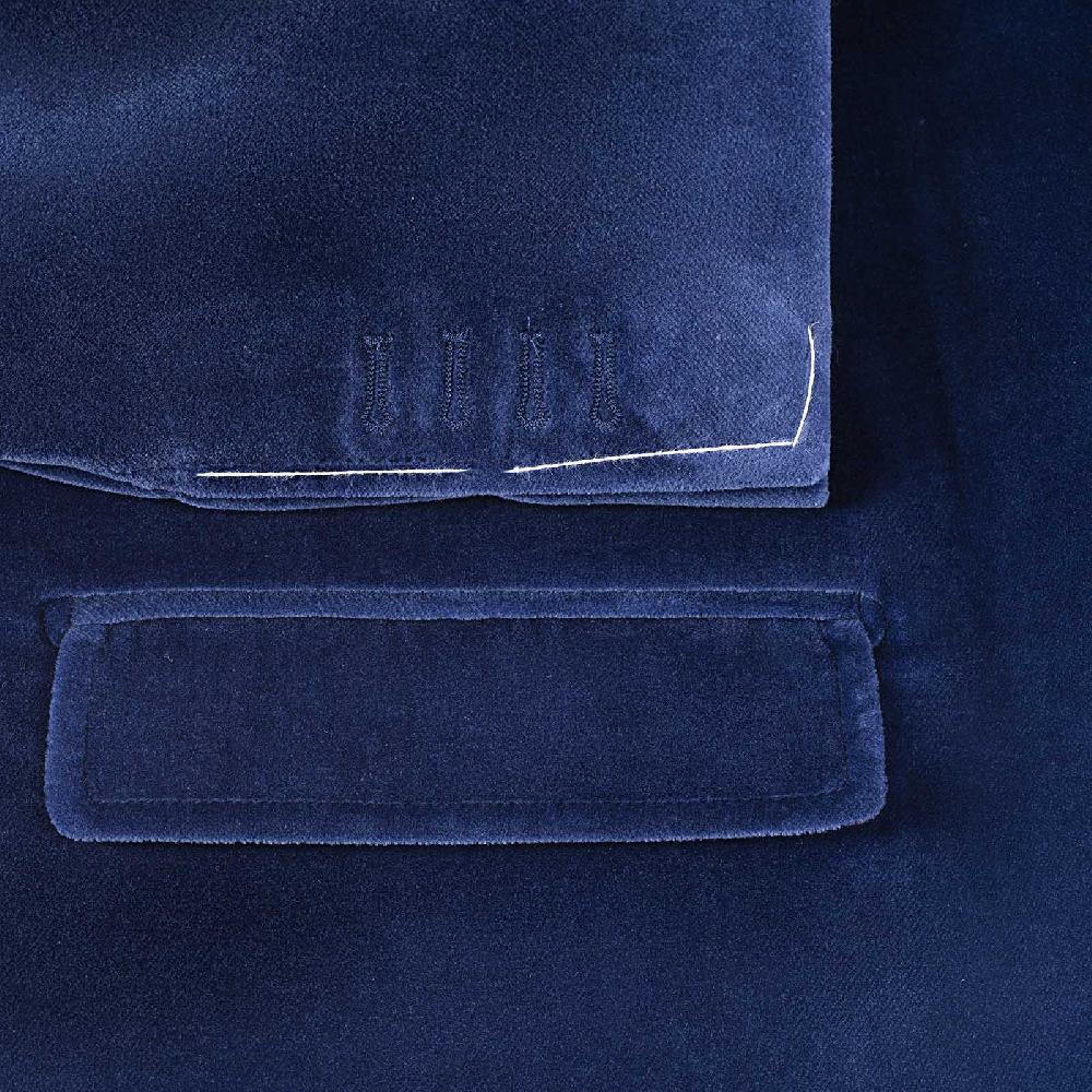 Rubinacci Vintage archive giacca Vienna in velluto blu Hotsell