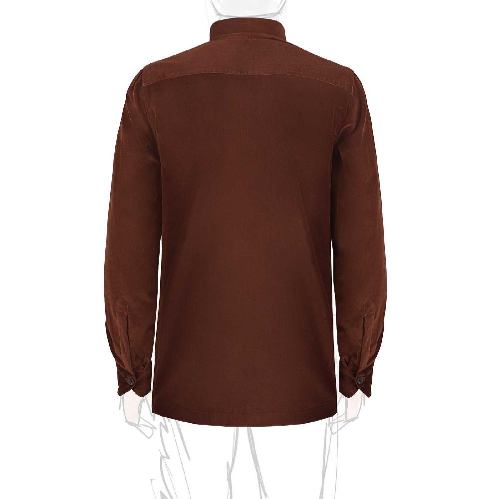 Rubinacci Vintage archive sahariana in velluto bruciato Saldi Di Fabbrica