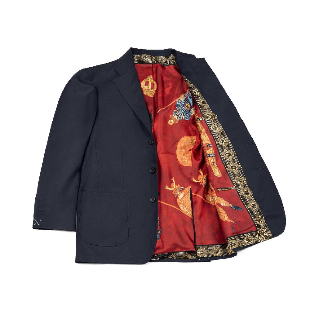 Rubinacci Serie Limitata Samurai giacca in cashmere blu Nuova