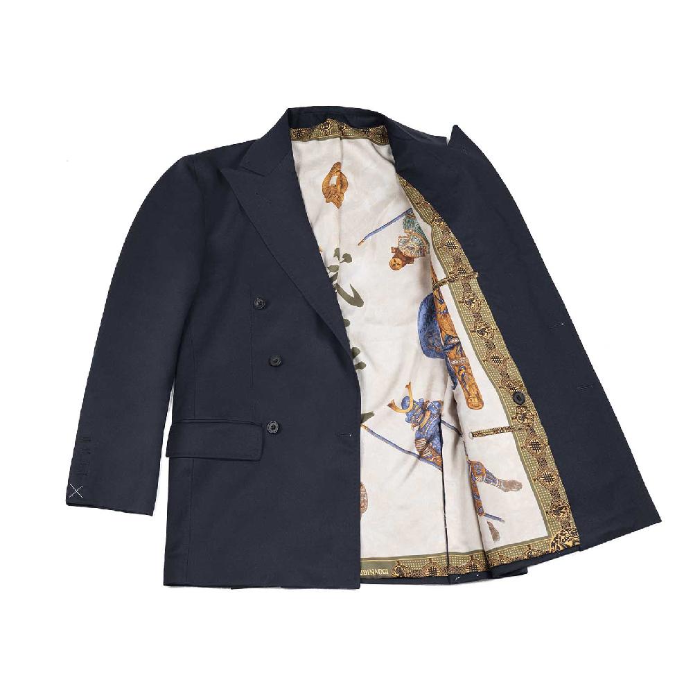 Rubinacci Serie Limitata Samurai giacca in cashmere blu Moda