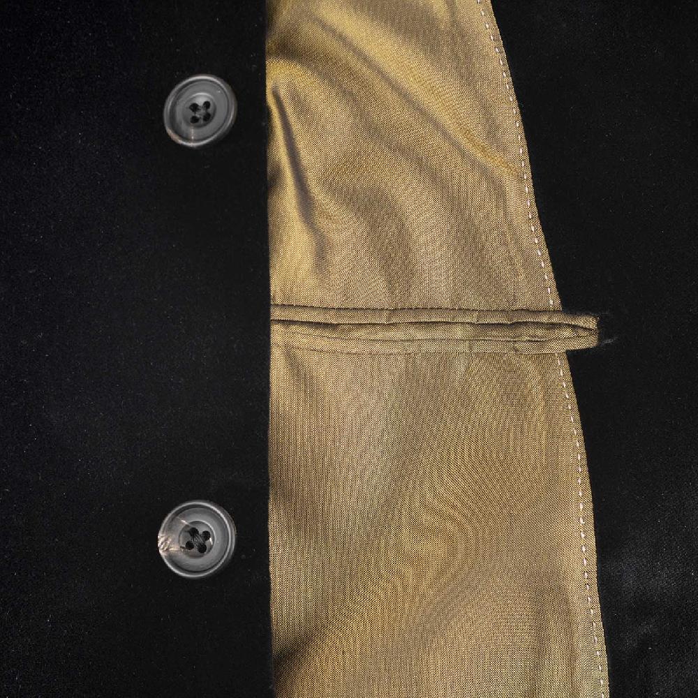 Rubinacci Giacca Vienna in velluto nero Saldi