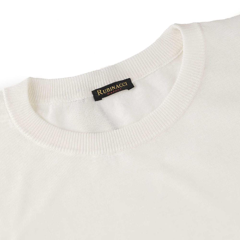 Rubinacci T-Shirt cotone bianca In Saldo