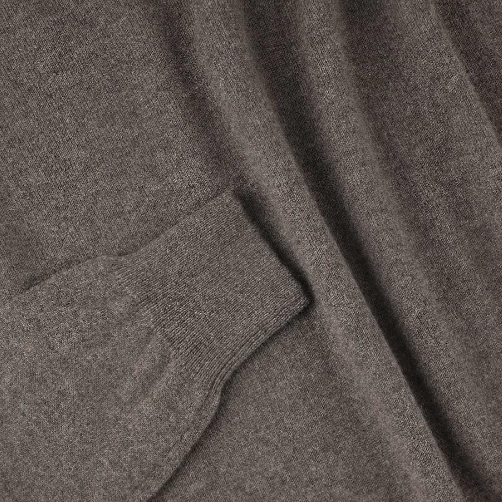 Rubinacci Girocollo in cashmere fango 2025