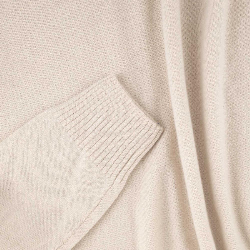 Rubinacci Collo alto in cashmere panna 2025